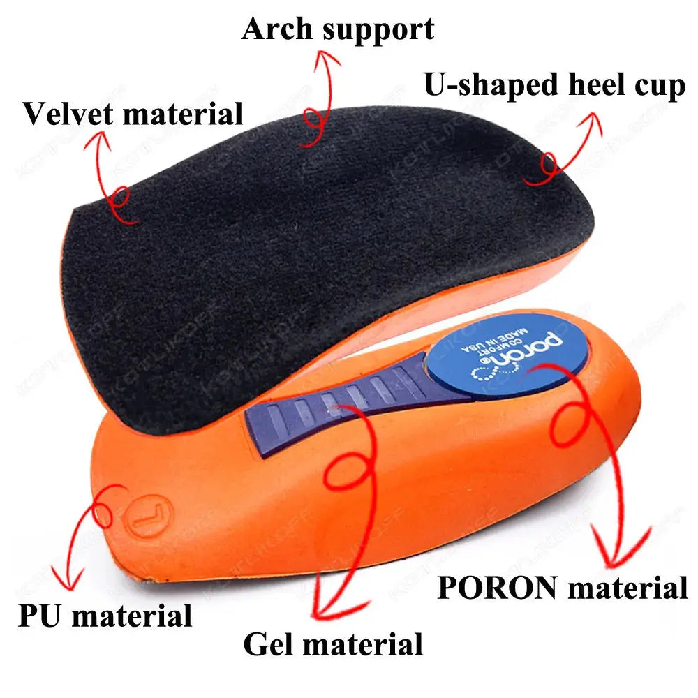 Orthopedic Heel Insoles for Plantar Fasciitis Relief Vyania
