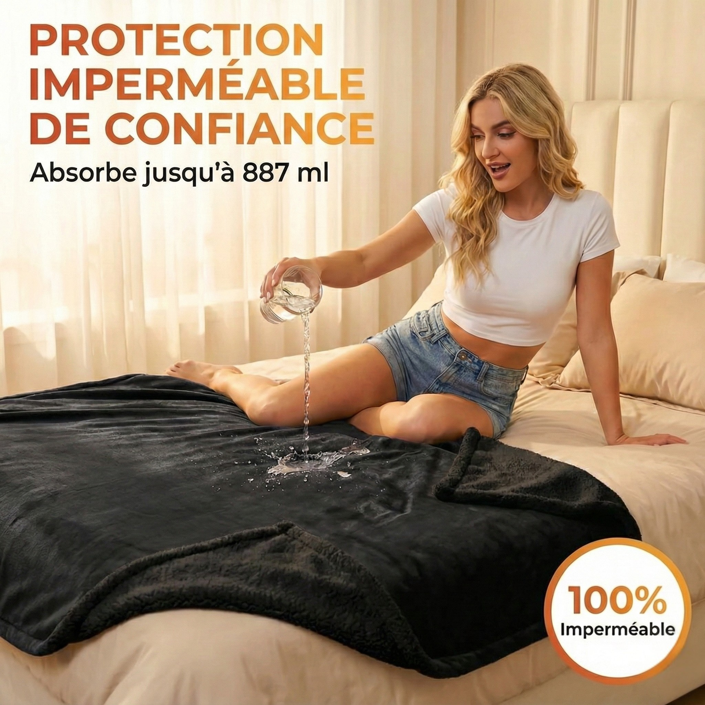 Plaid Waterproof Confort Intime