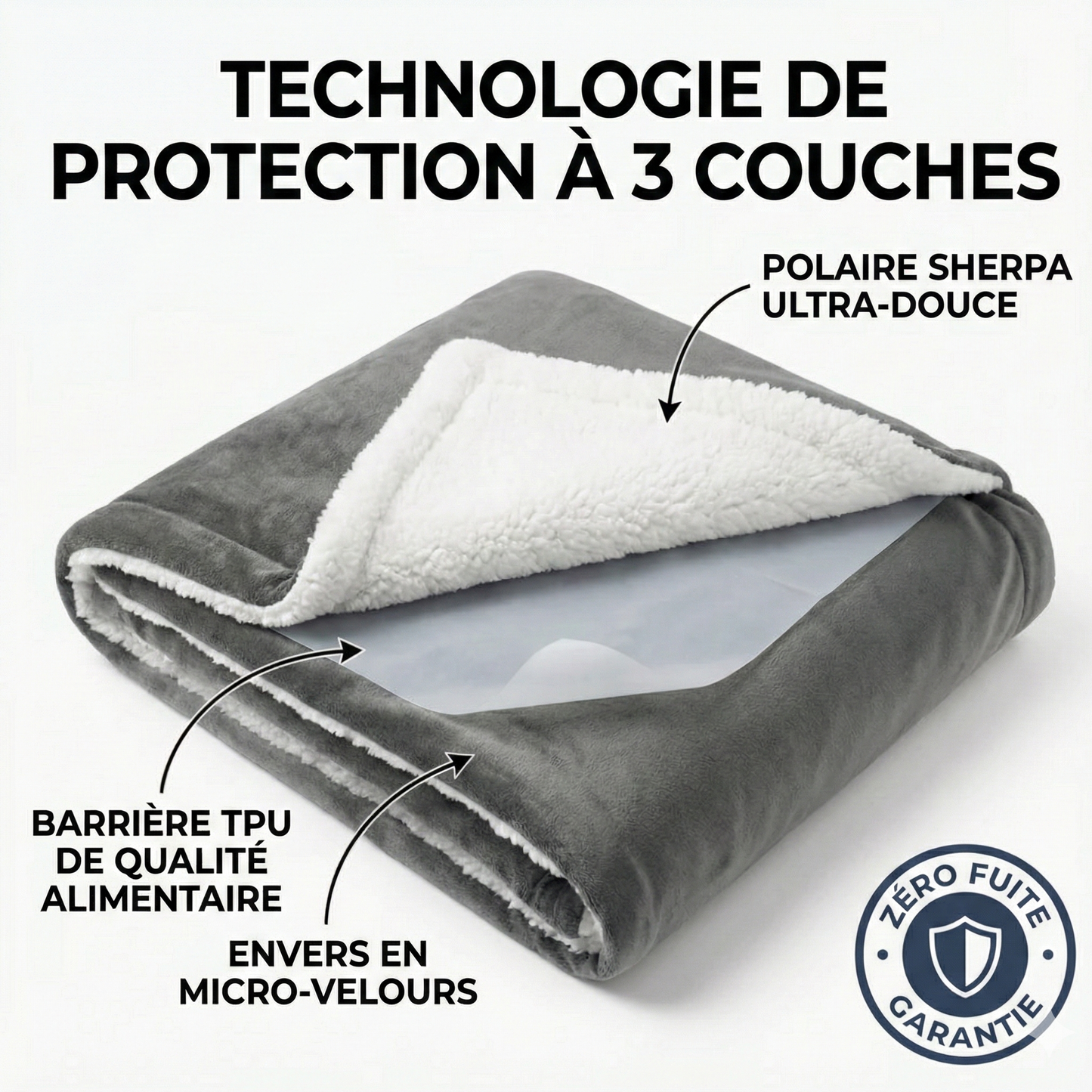 Plaid Waterproof Confort Intime